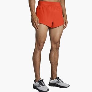 Brooks Men's Red Athletic Shorts
